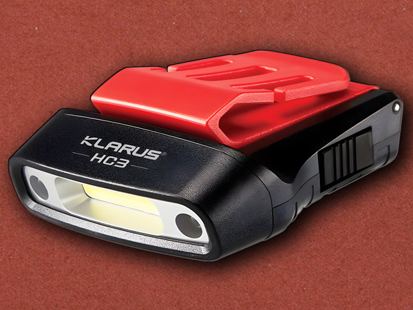 [Klarus] HC3 Visor Clip Head Lamp