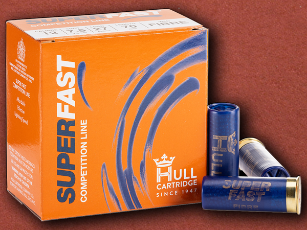 12G [Hull Cartridge] 24gm Load, Superfast, 7.5 Shot