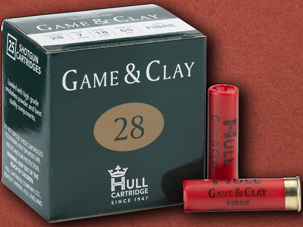 28G [Hull Cartridge] 18gm Load, Game & Clay, 7 Shot