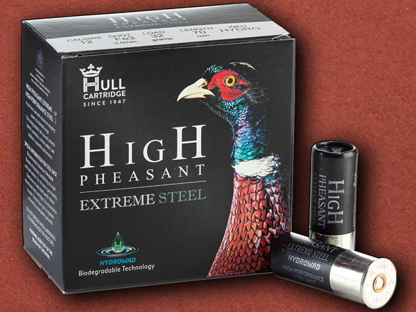 12G [Hull Cartridge] 32gm Load, High Pheasant Steel, 5 Shot