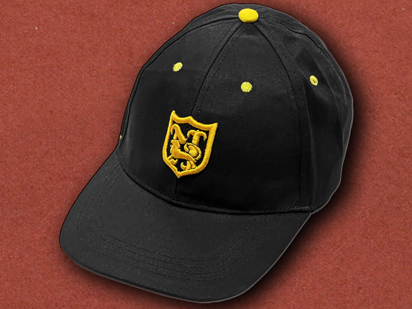 [Nikko Stirling] Black & Yellow Baseball Cap, Embroidered Logo