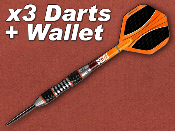 [Perfect Darts] Solarfox 4, Steel, 90% Tungsten 26g / 28g / 30g