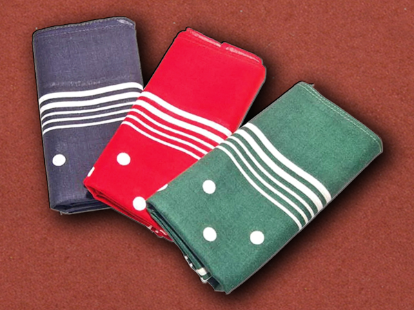 [Bisley] Spotted Handkerchief Set