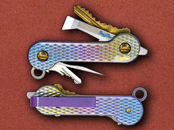 [KeyBar] Faded Titanium Key Holder
