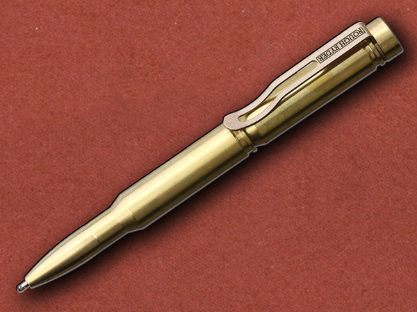 [Rough Ryder] Brass Bullet Pen