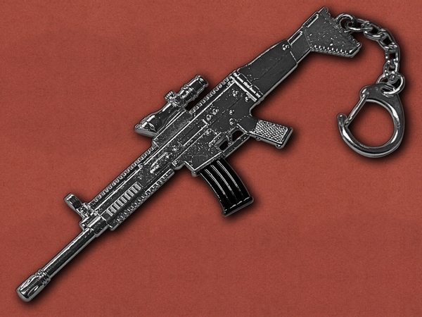 [GunRing] FN SCAR Assault Rifle Keychain