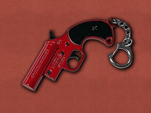 [GunRing] Flare Gun (Signal Pistol) Keychain