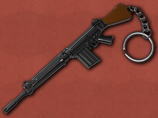 [GunRing] Premium L1A1 Self-Loading Rifle Keychain