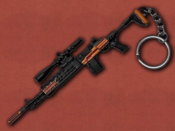 [GunRing] Premium M21 SWS Designated Marksman Rifle Keychain