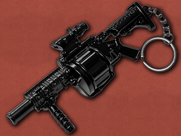 [GunRing] Premium Milkor M32A1 Grenade Launcher MSGL Keychain