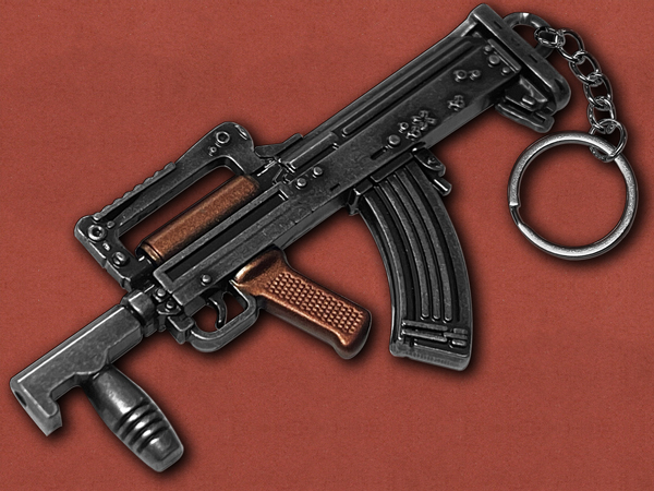 [GunRing] Premium OTs-14 Groza Keychain