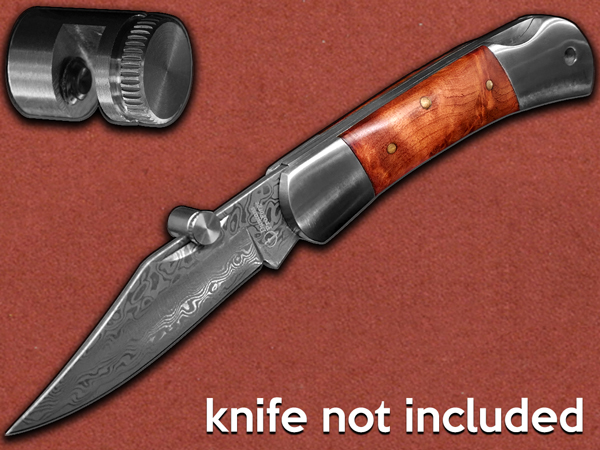 [Kwik Thumb Stud] Stainless Steel Stud, Fits Blades Up To 1/8"