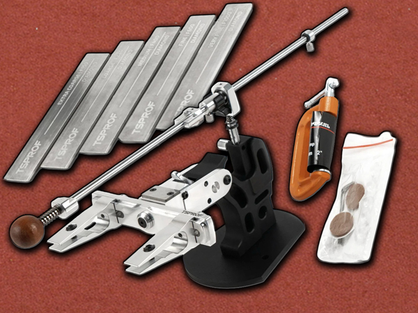 [TSPROF] Pioneer Sharpening System + Diamond Stones (Kit)