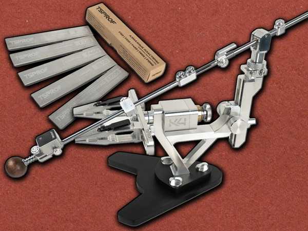 [TSPROF] K4 Sharpening System + 5 Diamond Stones Kit