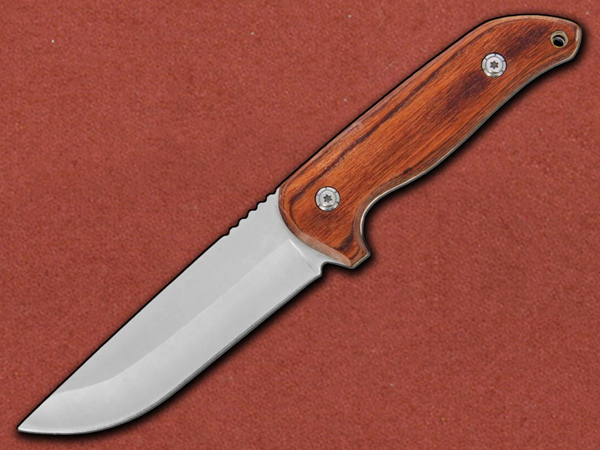 [Anglo Arms] Red Pakkawood Fixed Blade