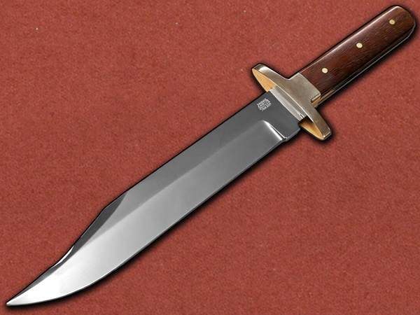 [Arthur Wright & Son] Sheffield Steel Bowie Whiskey Oak Wood
