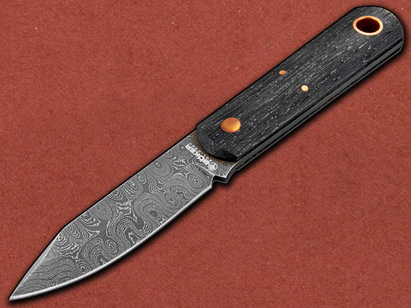 [Böker] Barlow BFF Damascus, Bog Oak -17% SALE