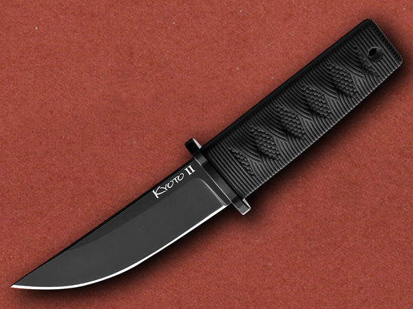 [Cold Steel] Kyoto II Drop Point Black Blade