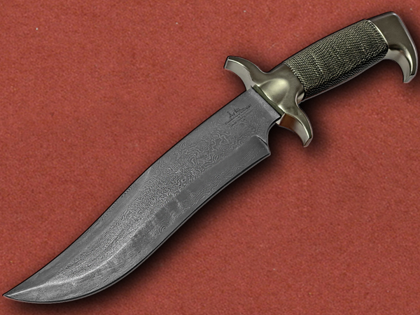 [Gil Hibben] Highlander Damascus Bowie Knife