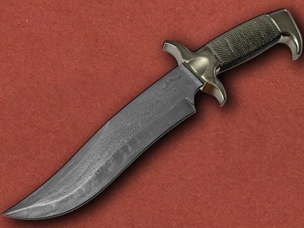 [Gil Hibben] Highlander Damascus Bowie Knife -11% OFF
