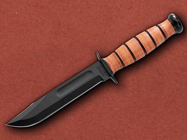 [KA-BAR] USMC Plain Edge Knife KA1217
