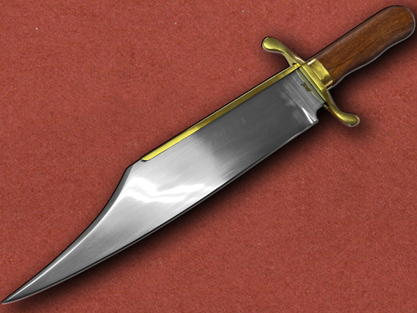 [Windlass] Primitive Brass Spine Bowie Knife