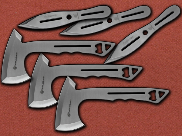 [Smith & Wesson] Sextuple Throwing Axe/Knife Set
