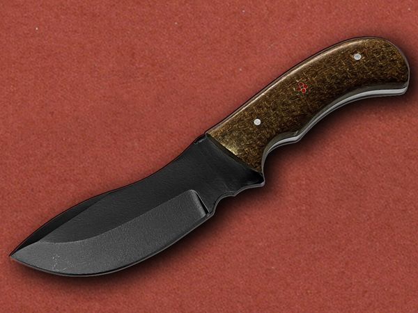 Whiplash Fixed Blade Full Tang Carbon Steel Knife