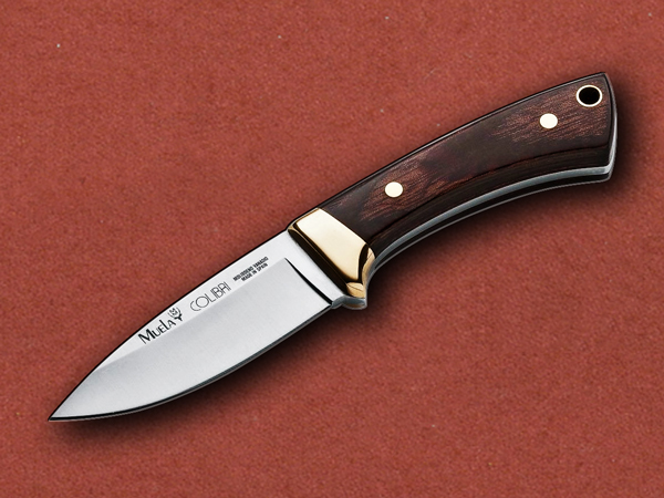[Muela] Colibri Cocobolo Wood, Compact Sheath Knife, Spanish