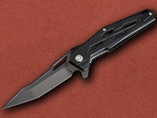 [Artisan Cutlery] Bombardier Midnight Black G10, D2