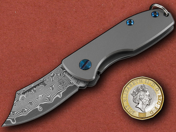 [Duncans ProForge] Ti Mini Sapphire Damascus