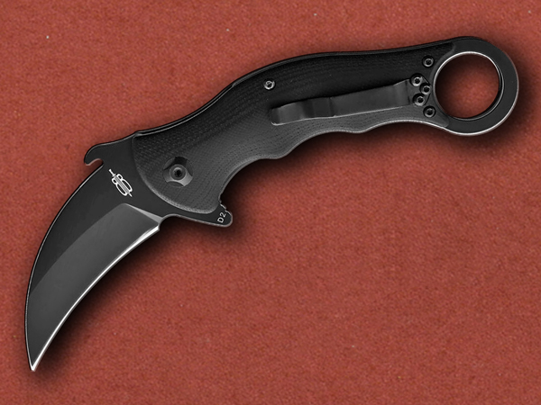 [BNB Knives] Black Karambit, D2 Tool Steel