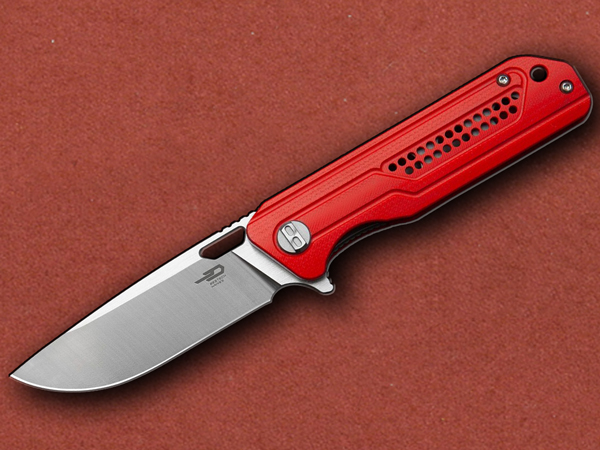 [Bestech] Circuit Linerlock Red G10