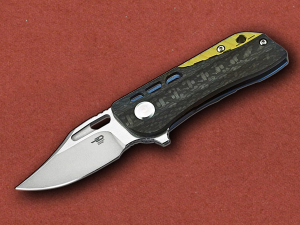 [Bestech] Engine Blue/Gold Carbon Fibre Titanium