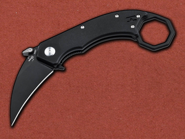 [Böker Plus] HEL Karambit Black, Emerson Opener, DeSantis Design
