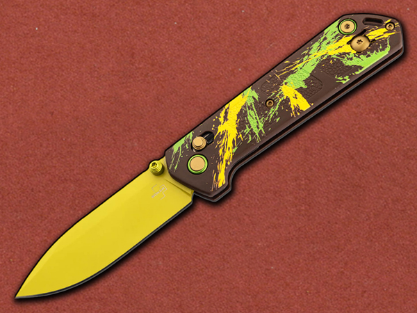 [Böker Plus] Kihon 2 Dubai Chocolate, Axis Lock (Crossbar)