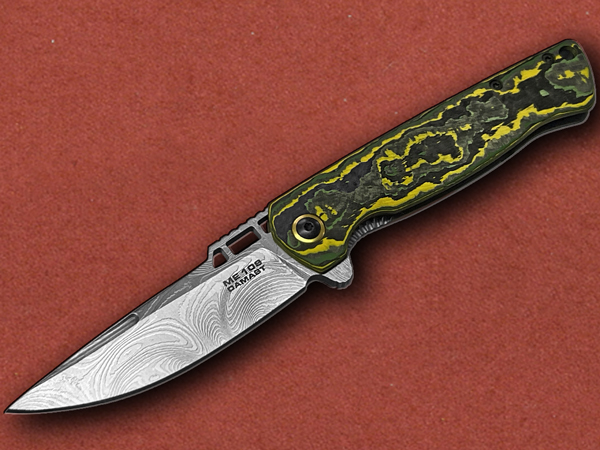 [Böker] ME109 Damast Toxic Storm Fat Carbon Limited Edition