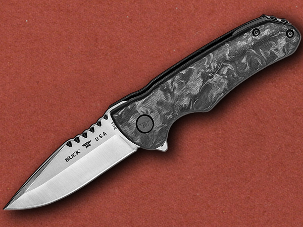 [Buck] Sprint Pro Elite Marbled Carbon Fibre S45VN