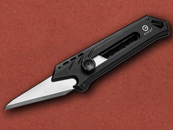 [CIVIVI] Mandate Black, Damascus, Replaceable Blades