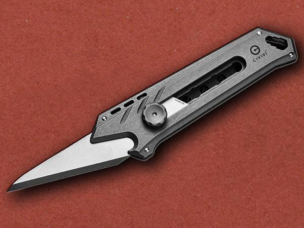 [CIVIVI] Mandate Gray, Damascus, Replaceable Blades