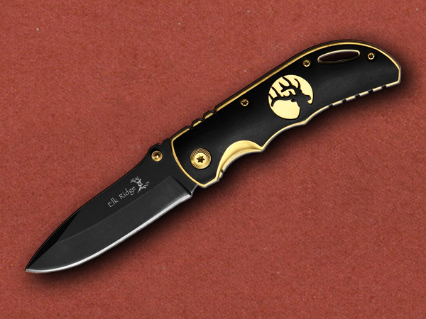 [Elk Ridge] Gold Lining Lock Knife