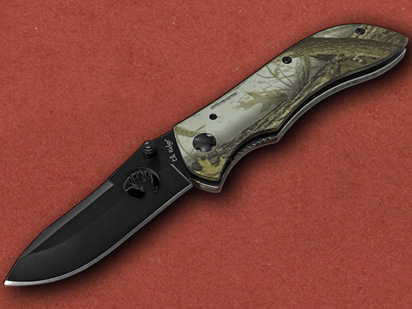 [Elk Ridge] Smooth Camo Linerlock