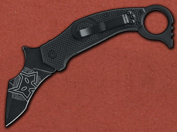 [Fox Knives] Moa Black G-10 Karambit, Böhler N690