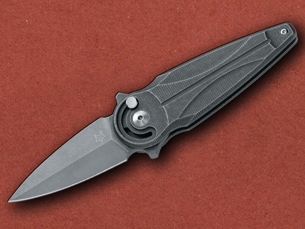 [Fox Knives] Saturn Grey Aluminum, N690Co Böhler Stonewashed