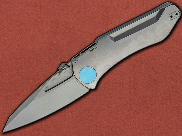 [Jake Hoback] Summit Stonewashed Titanium - Blue, Böhler M390