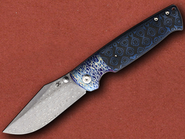 [Kansept] Shikari Rose Damascus, Lightning Strike Ti Bolster, CF