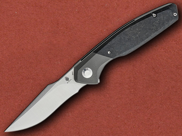 [Kizer] Grazioso, 20CV, Ti Bolster, Carbon Fibre, Manganas Desig
