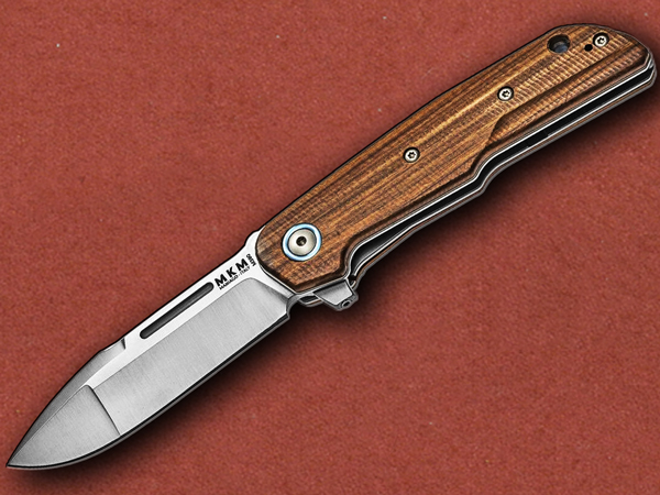 [MKM] lionSTEEL Clap Santos Wood M390