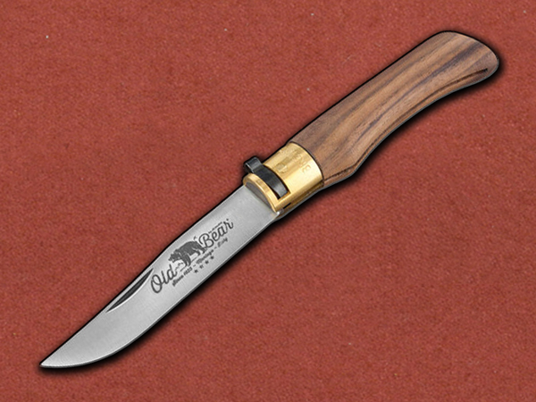 [Old Bear] Classic Walnut Small Stainless, Made in Maniago - Ita