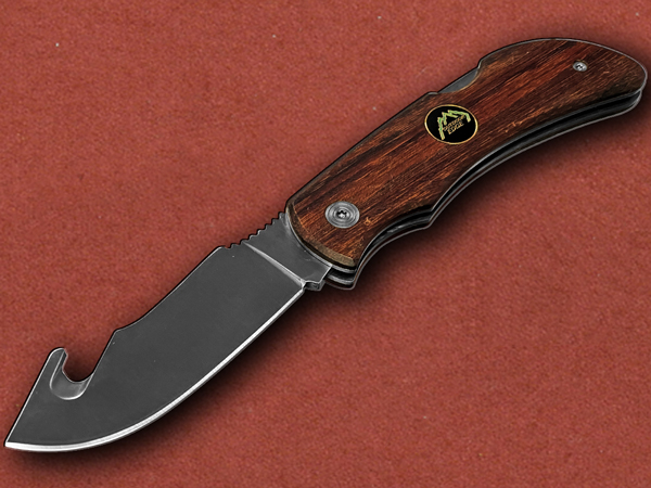[Outdoor Edge] Pocket Hook Wood Lockback OEPH20WB